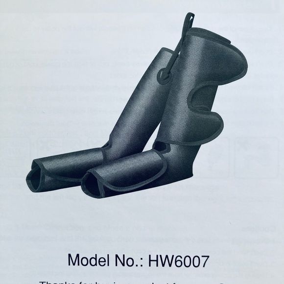 Aquapro Air Compression Leg and Foot Massager - Picture 4 of 7